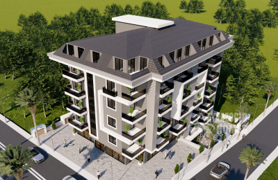 Affordable 1+1 apartments with developed infrastructure in Mahmutlar - only 700 meters from the sea