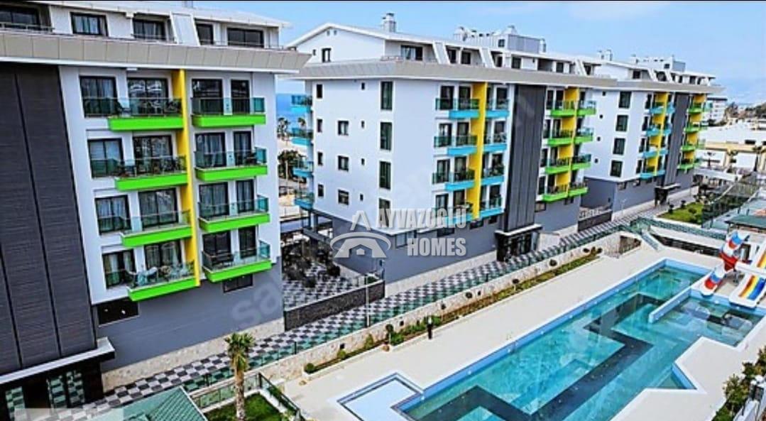 2+1 Apartment in Kargıcak — 150 Meters from the Sea, Full-Fledged Infrastructure 4969