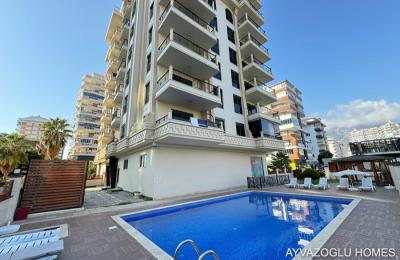 ID 5049 Just 300 meters to the sea – spacious 2+1 apartment in Mahmutlar