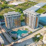 ID 5053 Современная 1+1 в Авсалларе — 800 м до моря и инфраструктура для комфортной жизни