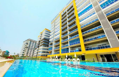 ID 5066 Mahmutlar — Spacious 1+1 Apartment, 450 meters from the sea, Fully Serviced Infrastructure