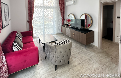 ID 5074 Mahmutlar — 1+1 Apartment, 200 meters from the sea, cozy complex with a swimming pool and elevator