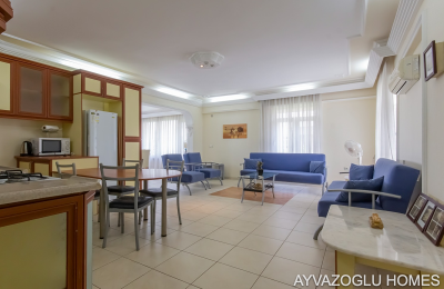 ID 5113 2+1 Apartment on the Seafront in Mahmutlar - Private Beach