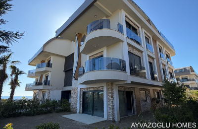 ID 5128 2+1 Duplex in Kargicak with Sea View and Smart Home System