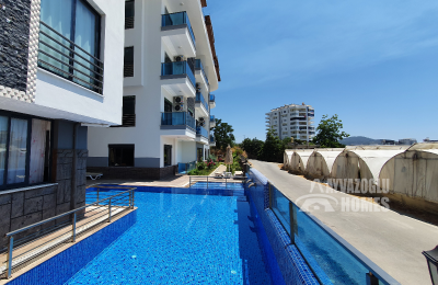 ID 5156 4+1-Maisonette-Wohnung in Oba – Großzügige Strandresidenz