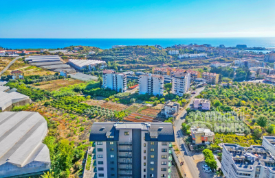 ID 5160 1+1-Apartment in Avsallar – Komfortables Wohnen am Meer