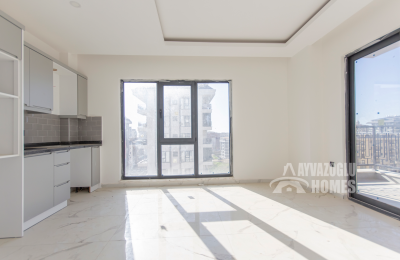 ID 5161 1+1 квартира в Махмутларе — 650 м до моря