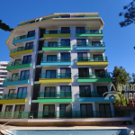 ID 5176 Avsallar'da uygun fiyatlı 1+1 daire — olanaklara sahip bir kompleks