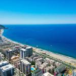 ID 5185 2+1 in Mahmutlar — beachfront, furnished apartment