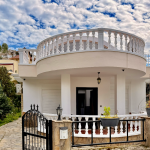 ID 5190 2+1 Villa mit Meerblick und privatem Grundstück – Kargıcak