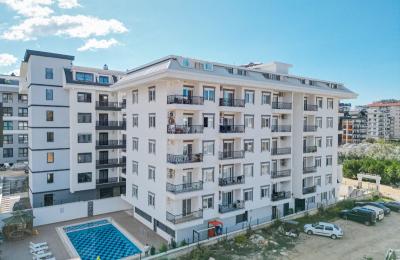 ID 5192 Cozy 1+1 apartment in a complex with amenities — Mahmutlar