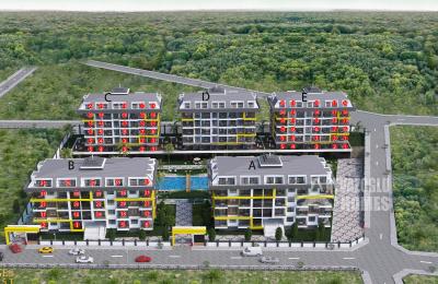 ID 5199 Modern 1+1 apartment in the Kestel district
