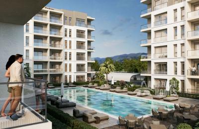 ID 5209 Modern 1+1 apartment in a residential complex with amenities in Antalya