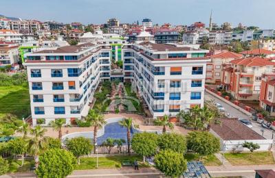 ID 5221 1+1 Apartment in Kestel, 50 Meters from the Sea