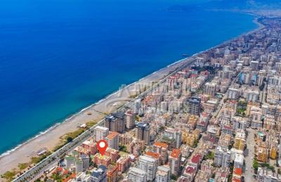 ID 5223 2+1 Apartment in Mahmutlar on the Beachfront