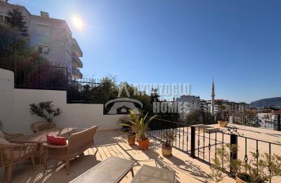 ID5251 3+1 Penthouse with Panoramic Views of the Sea and Alanya Castle in Cikcilli