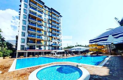 ID 5299  1+1 Apartment for Sale in Alanya Center — Comfortable Living with Luxury Social Amenities