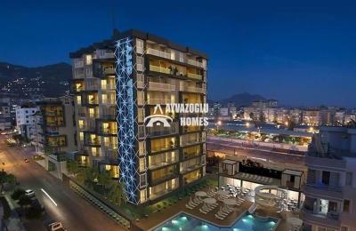 ID 5302  ## 1+1 Apartment for Sale in Alanya — Central Location and Rich Social Amenities
