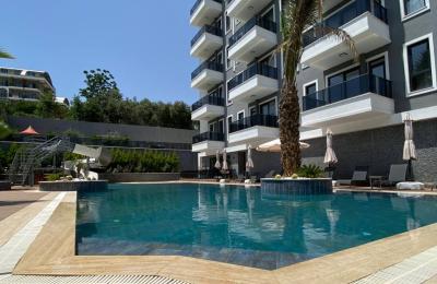 ID 007 1+1 apartment in Avsallar, INFINITY CITY complex — for rent